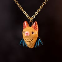 Moon Bat Necklace