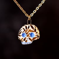 Fern Skull Necklace