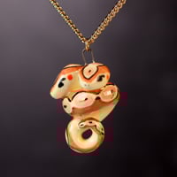 Image 2 of Two Headed Snake Necklace