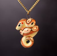 Image 1 of Two Headed Snake Necklace