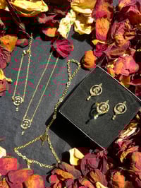 Crystal-Studded Gift Jewelry Set
