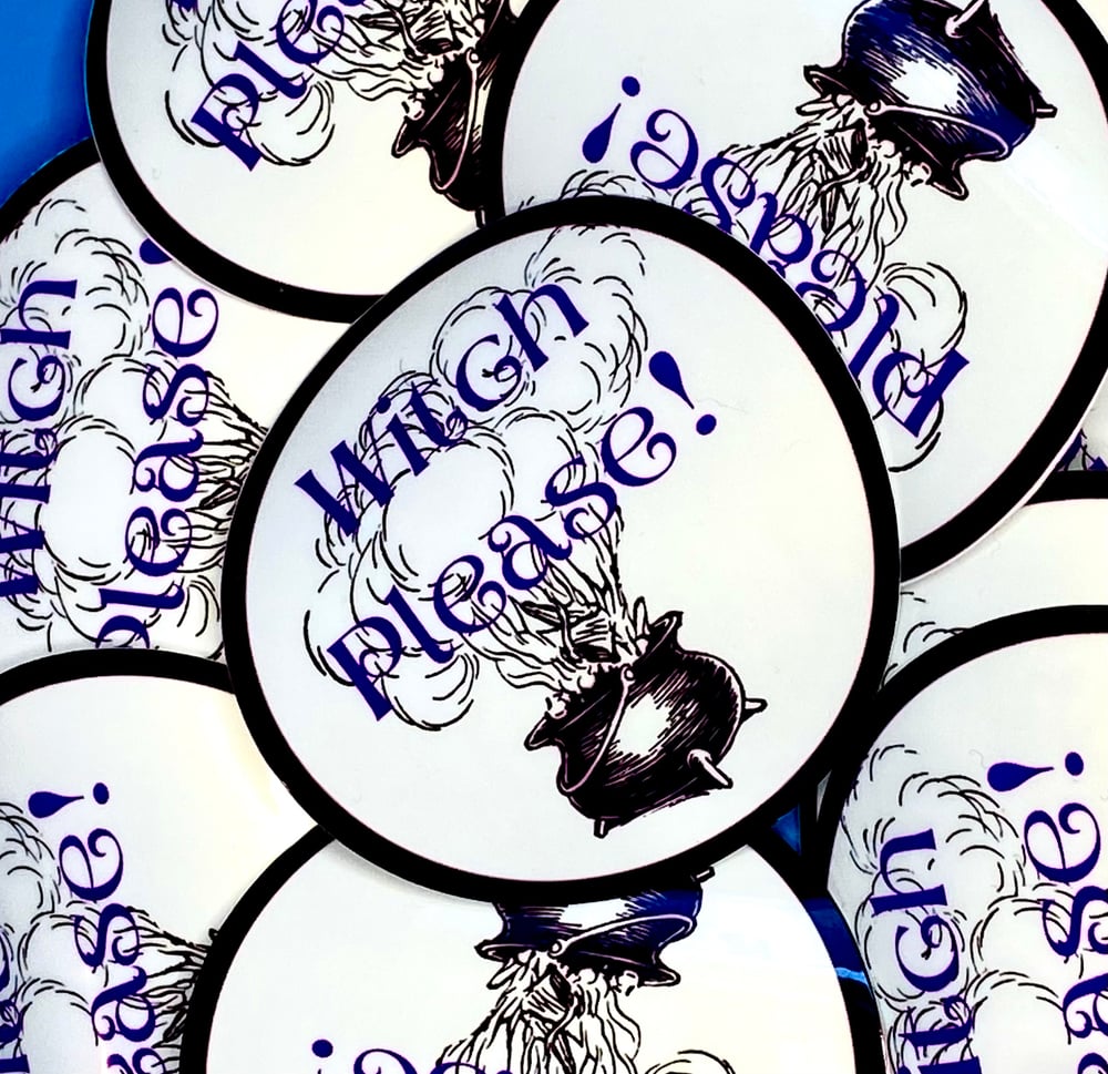 Image of Witch Please Sticker