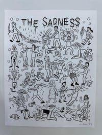 THE SADNESS ORIGINAL ART