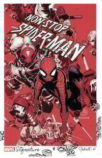 NON-STOP SPIDER-MAN PRINT---with REMARQUE!