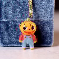 Coy Pumpkinhead Necklace