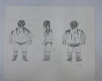 Image 1 of CF VINYL FIGURE TURNAROUND DRAWINGS
