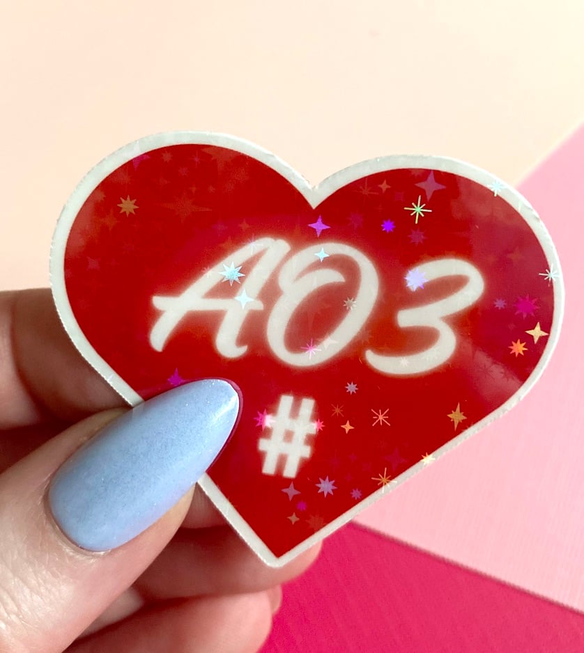 Image of AO3# Sticker