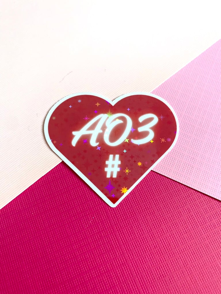 Image of AO3# Sticker