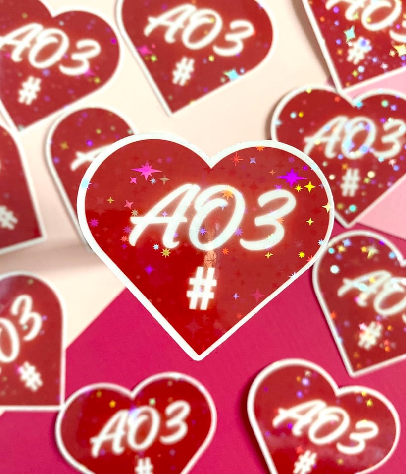 Image of AO3# Sticker