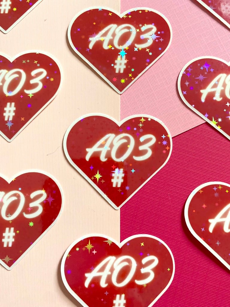Image of AO3# Sticker