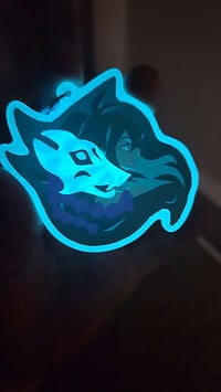 Image 4 of ✨STUDIO ADORE Collab Glow-in-the-Dark Keychain✨
