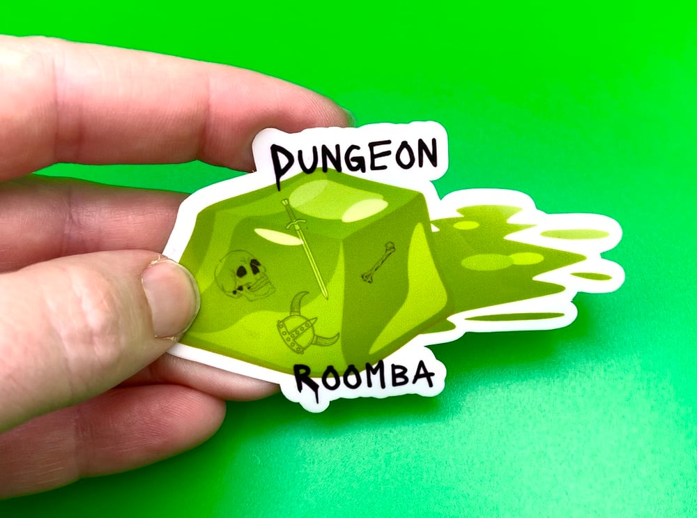 Image of Dungeon Roomba Sticker