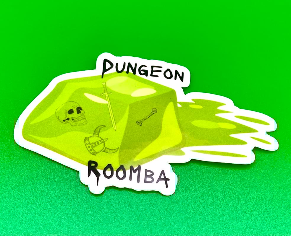 Image of Dungeon Roomba Sticker