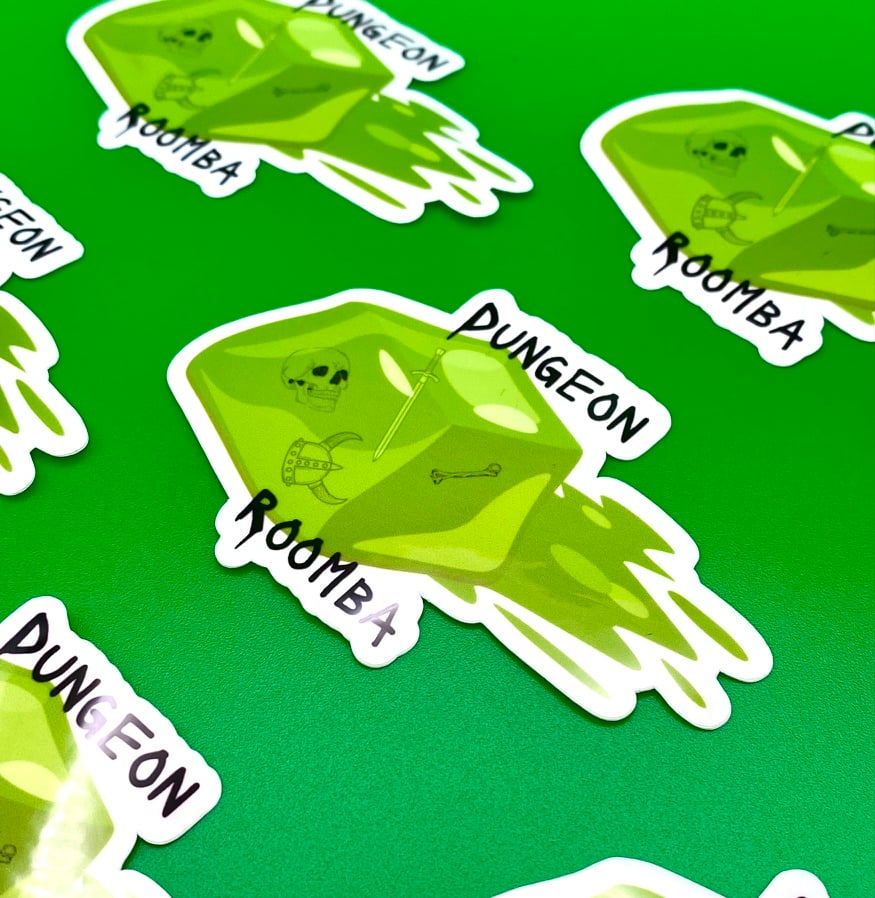 Image of Dungeon Roomba Sticker