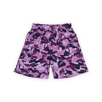 Image 1 of BLURPLE BERRY CAMO MESH SHORT