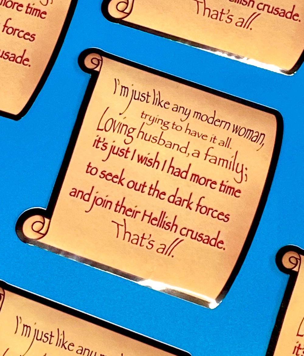 Image of Morticia Quote Sticker