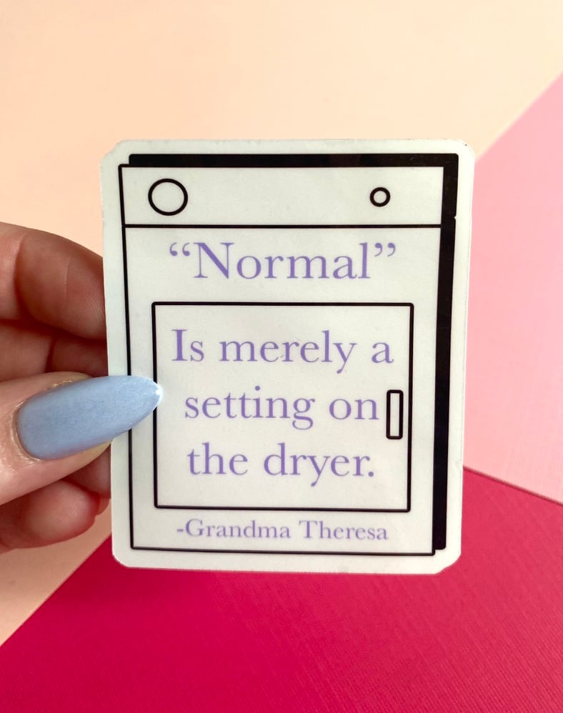 Image of Normal Sticker