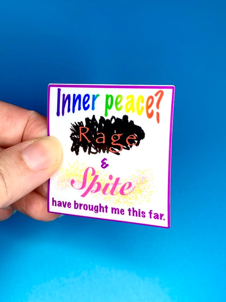 Image of Rage & Spite Sticker