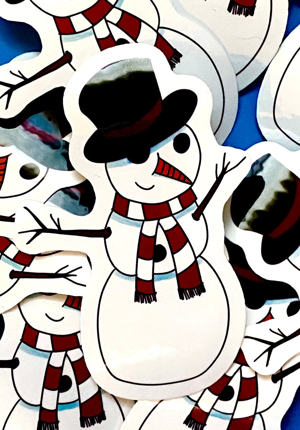 Image of Snowman Sticker