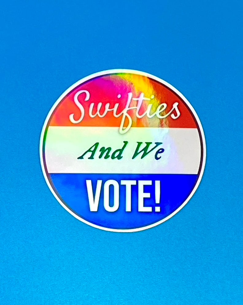 Image of Swifties and We Vote Sticker