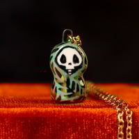 Green Fern Reaper Necklace