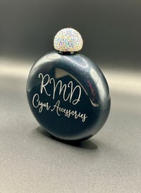 Image 2 of Brand Rhinestone Top Flask