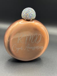 Image 4 of Brand Rhinestone Top Flask