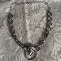 angel chainmail necklace