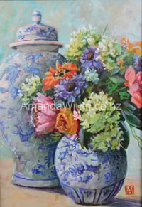Blue and White China- Print