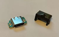 Image 1 of Gameboy Advance SP (GBA SP) USB-C power / Audio port mod 