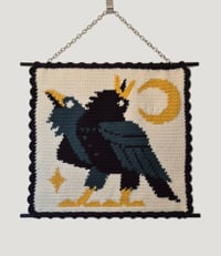 Twin Corvid I Tapestry 