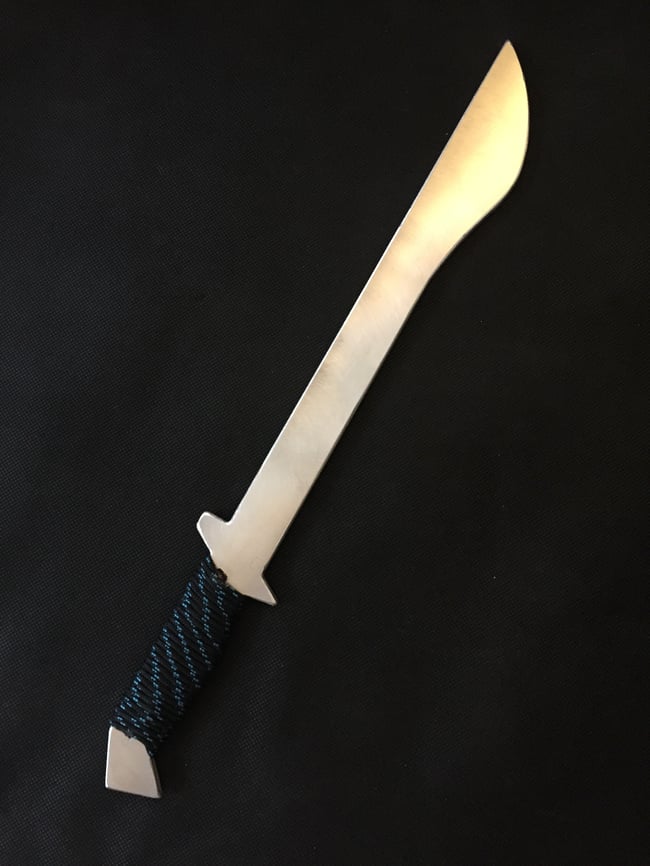 PAIR - Aluminium training sword (short) - Kali FMA HEMA Arnis Martial Arts