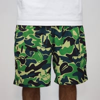 Image 2 of SLIMEY WASABI CAMO MESH SHORT
