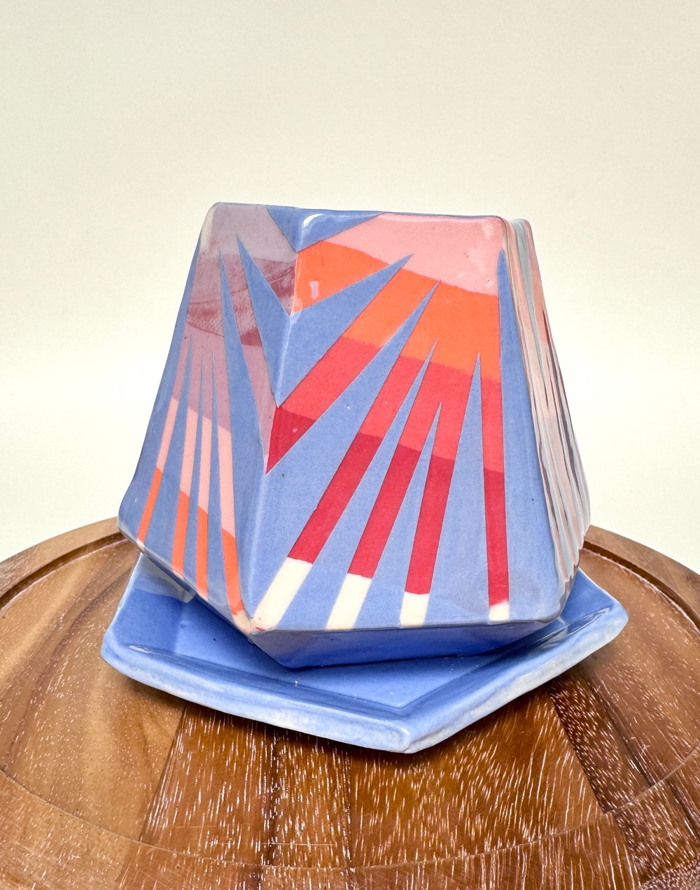 Image of Hexagonal Geometric Design Planter