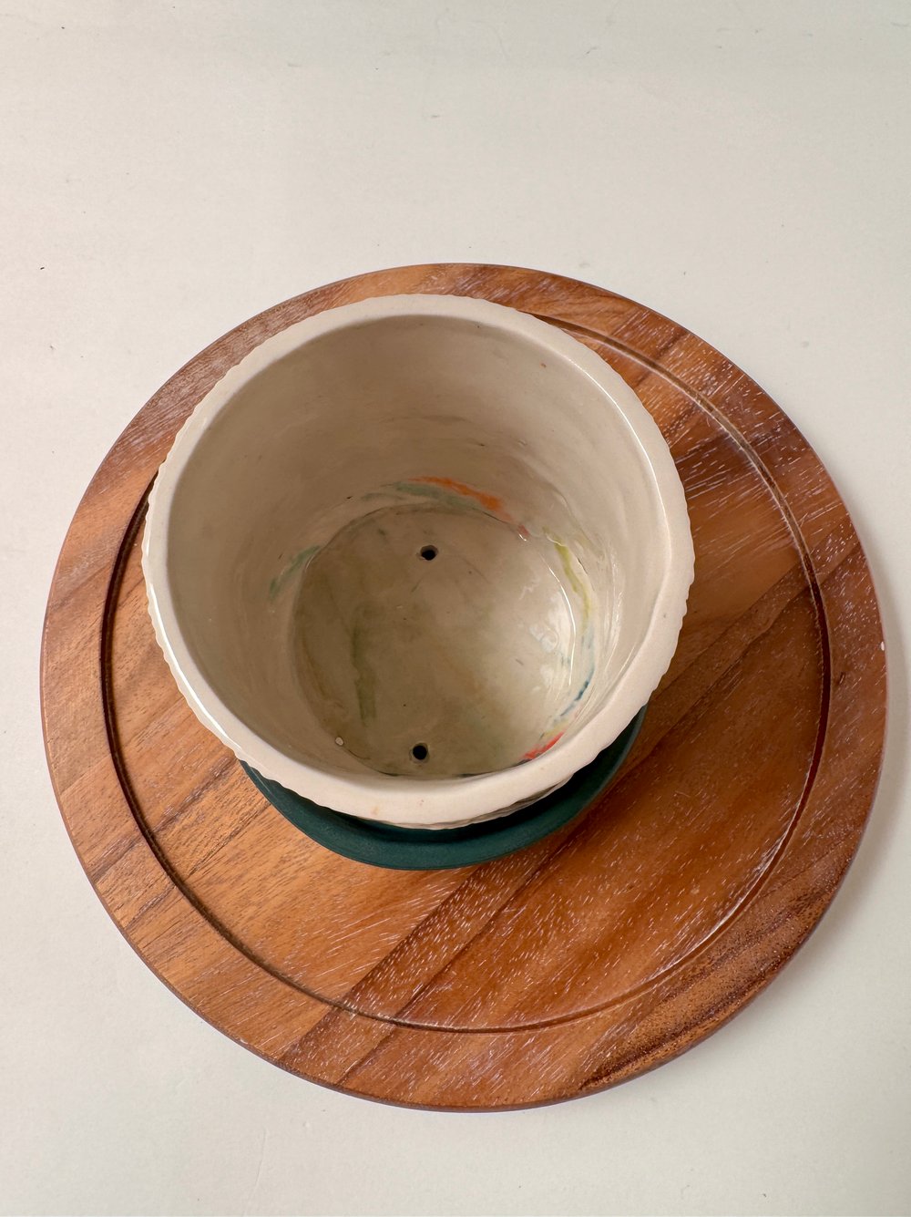 Image of Braided Nerikomi Porcelain Planter