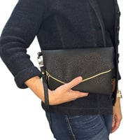 Image 2 of Custom Classic Foldover Clutch 