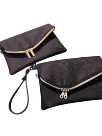 Image 4 of Custom Classic Foldover Clutch 