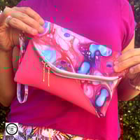 Image 8 of Custom Classic Foldover Clutch 