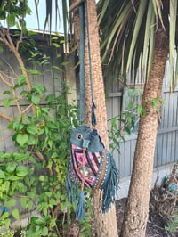 Image 5 of Evie bag - grey blue pink 