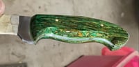 Image 2 of Fillet knife dyed hemp handle