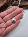Scottish limpet shell pendant necklace