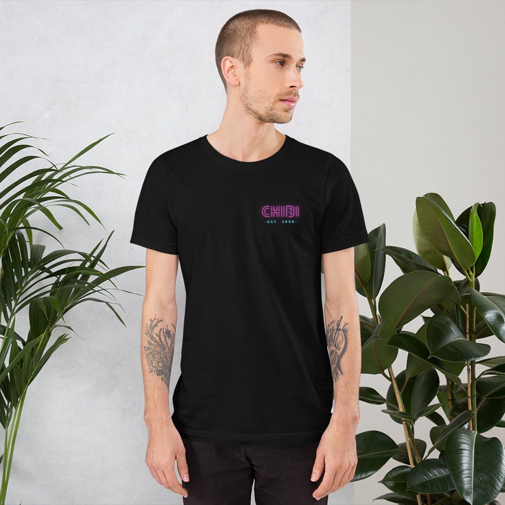 Image of h e a t w a v e chibi • black tee