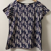 Image 1 of Purple floral trellis