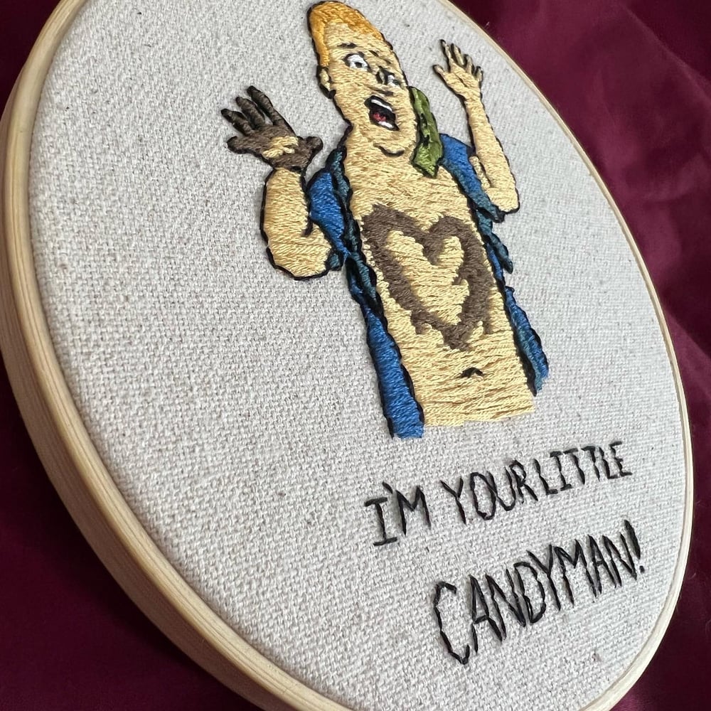 Image of Bobby Hill Candyman 6” Embroidery Hoop