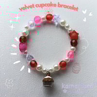 🧁 Velvet Cupcake Bracelet! ❤️