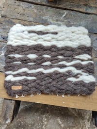 Image 1 of Seat Pad or Pet Mat - Sea & Clouds 