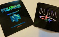 Image 1 of N64 Custom Vanity Cartridge Labels - Ultra64, Polybius, Seinfeld, Frasier