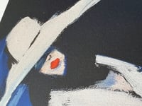 Image 3 of 'Blue Vivienne'  A3 Giclée Print