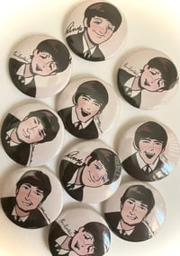 Image 1 of The Beatles Pin Set