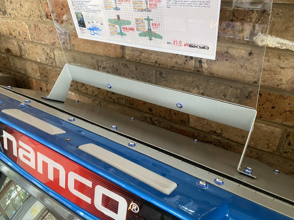 Image of Namco Exceleena / Exceleena 2 Marquee Holder